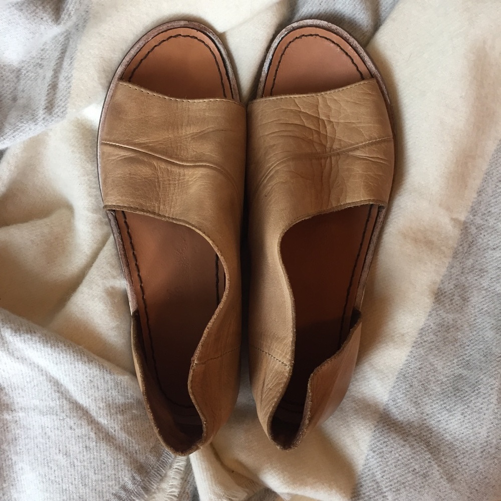 Free People leather sandals